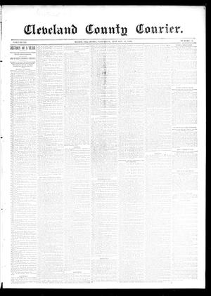 Primary view of object titled 'Cleveland County Courier. (Moore, Okla.), Vol. 3, No. 51, Ed. 1 Saturday, January 11, 1896'.