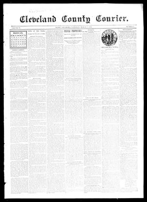 Primary view of object titled 'Cleveland County Courier. (Moore, Okla.), Vol. 4, No. 7, Ed. 1 Saturday, March 7, 1896'.