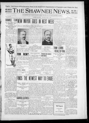 Primary view of object titled 'The Shawnee News. (Shawnee, Okla.), Vol. 10, No. 99, Ed. 1 Saturday, April 13, 1907'.