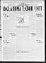 Newspaper: The Oklahoma Labor Unit (Oklahoma City, Okla.), Vol. 2, No. 22, Ed. 1…