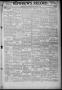 Newspaper: Renfrew's Record (Alva, Okla.), Vol. 15, No. 14, Ed. 1 Friday, Februa…