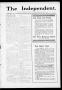 Newspaper: The Independent. (Cashion, Okla.), Vol. 4, No. 2, Ed. 1 Thursday, May…