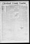 Thumbnail image of item number 1 in: 'Cleveland County Leader. (Noble, Okla.), Vol. 1, No. 41, Ed. 1 Saturday, January 14, 1893'.