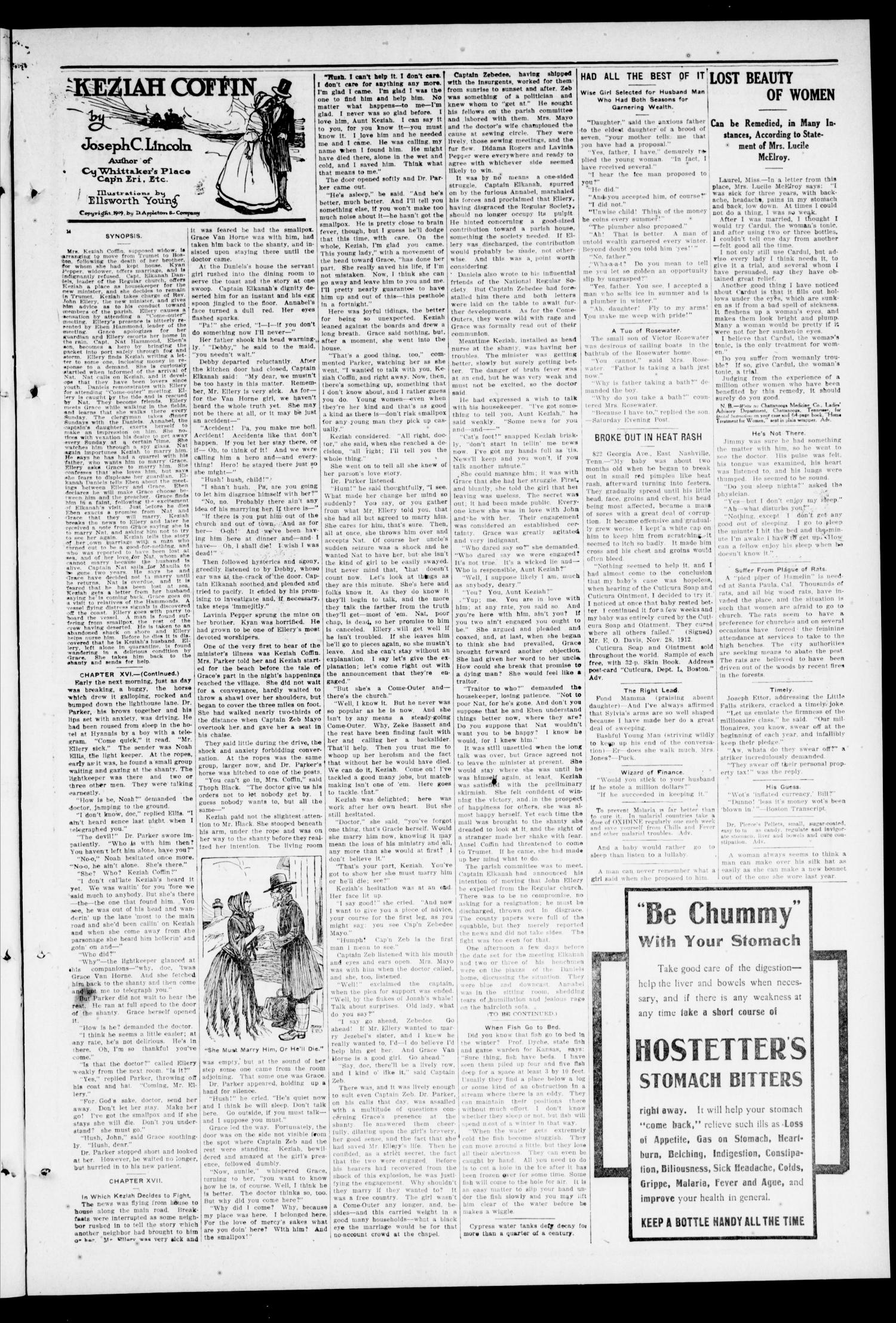 The Lexington Leader (Lexington, Okla.), Vol. 22, No. 18, Ed. 1 Friday, January 17, 1913
                                                
                                                    [Sequence #]: 3 of 8
                                                