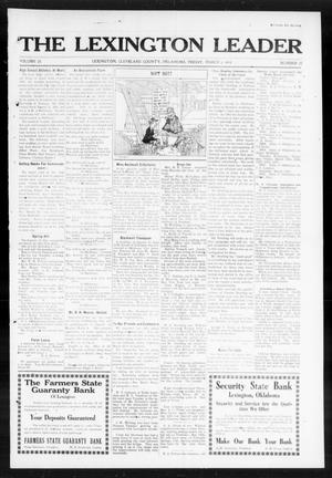 Primary view of object titled 'The Lexington Leader (Lexington, Okla.), Vol. 23, No. 25, Ed. 1 Friday, March 6, 1914'.