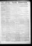 Thumbnail image of item number 1 in: 'Oklahoma State Register. (Guthrie, Okla.), Vol. 15, No. 2, Ed. 1 Thursday, January 11, 1906'.