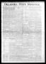 Newspaper: Oklahoma State Register. (Guthrie, Okla.), Vol. 18, No. 50, Ed. 1 Thu…