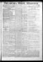 Newspaper: Oklahoma State Register. (Guthrie, Okla.), Vol. 19, No. 8, Ed. 1 Thur…
