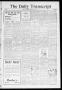 Thumbnail image of item number 1 in: 'The Daily Transcript  (Norman, Okla.), Vol. 1, No. 274, Ed. 1 Friday, June 19, 1914'.