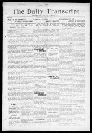 Primary view of object titled 'The Daily Transcript  (Norman, Okla.), Vol. 5, No. 202, Ed. 1 Friday, February 1, 1918'.