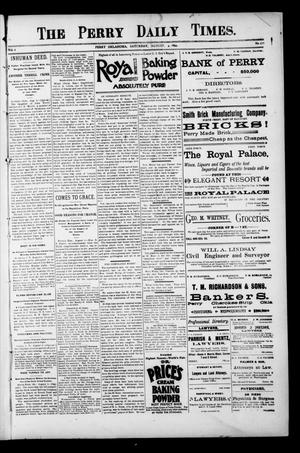 Primary view of object titled 'The Perry Daily Times. (Perry, Okla.), Vol. 1, No. 271, Ed. 1 Saturday, August 4, 1894'.