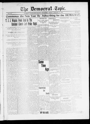 Primary view of object titled 'The Democrat-Topic. (Norman, Okla.), Vol. 9, No. 25, Ed. 1 Friday, January 21, 1898'.