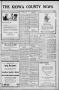 Newspaper: The Kiowa County News. (Lone Wolf, Okla.), Vol. 20, No. 15, Ed. 1 Thu…