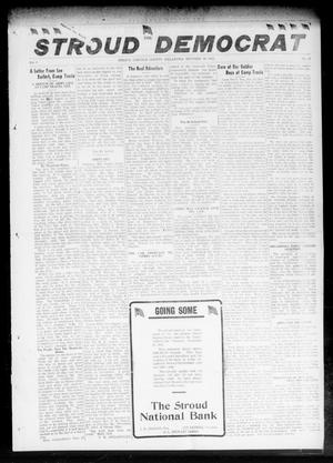 Primary view of object titled 'The Stroud Democrat (Stroud, Okla.), Vol. 8, No. 10, Ed. 1 Friday, November 30, 1917'.