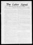 Newspaper: The Labor Signal. (Oklahoma City, Okla. Terr.), Vol. 3, No. 9, Ed. 1 …