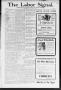 Newspaper: The Labor Signal. (Oklahoma City, Okla. Terr.), Vol. 5, No. 7, Ed. 1 …