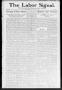 Newspaper: The Labor Signal. (Oklahoma City, Okla. Terr.), Vol. 5, No. 17, Ed. 1…