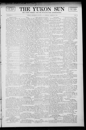 Primary view of object titled 'The Yukon Sun (Yukon, Okla. Terr.), Vol. 14, No. 12, Ed. 1 Friday, March 23, 1906'.