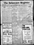 Newspaper: The Delaware Register (Delaware, Okla.), Vol. 1, No. 1, Ed. 1 Friday,…