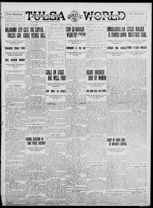 Primary view of object titled 'Tulsa Daily World (Tulsa, Okla.), Vol. 8, No. 156, Ed. 1 Sunday, March 16, 1913'.
