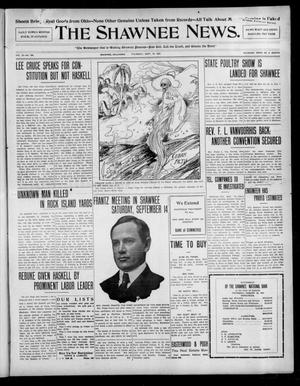 Primary view of object titled 'The Shawnee News. (Shawnee, Okla.), Vol. 10, No. 228, Ed. 1 Thursday, September 12, 1907'.