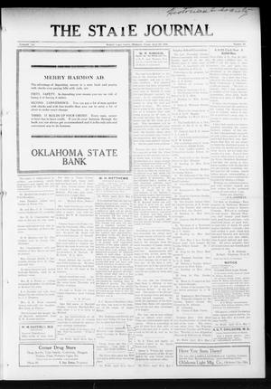 Primary view of object titled 'The State Journal (Mulhall, Okla.), Vol. 13, No. 21, Ed. 1 Friday, April 23, 1915'.