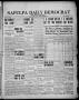 Thumbnail image of item number 1 in: 'Sapulpa Daily Democrat (Sapulpa, Okla.), Vol. 10, No. 169, Ed. 1 Wednesday, September 21, 1910'.