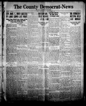 Primary view of object titled 'The County Democrat-News (Sapulpa, Okla.), Vol. 10, No. 52, Ed. 1 Friday, September 24, 1920'.