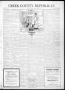 Newspaper: Creek County Republican (Sapulpa, Okla.), Vol. 13, No. 50, Ed. 1 Frid…