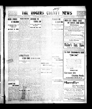 The Rogers County News (Claremore, Okla.), Vol. 3, No. 44, Ed. 1 Thursday, January 4, 1912