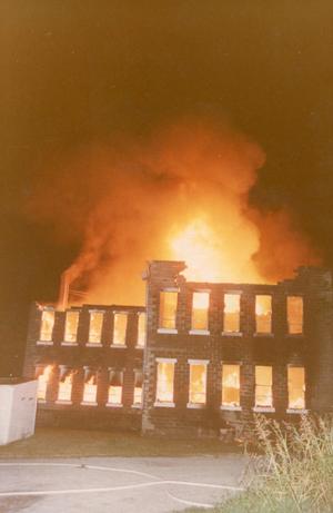 Primary view of object titled 'Fillmore School Fire'.