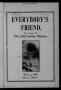 Journal/Magazine/Newsletter: Everybody's Friend. (Stillwater, Okla.), Vol. 10, No. 2, Ed. 1 Thursd…