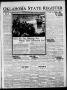 Newspaper: Oklahoma State Register (Guthrie, Okla.), Vol. 37, No. 33, Ed. 1 Thur…