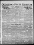 Newspaper: Oklahoma State Register (Guthrie, Okla.), Vol. 30, No. 17, Ed. 1 Thur…