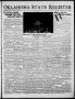Newspaper: Oklahoma State Register (Guthrie, Okla.), Vol. 32, No. 28, Ed. 1 Thur…