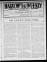 Newspaper: Harlow's Weekly (Oklahoma City, Okla.), Vol. 20, No. 3, Ed. 1 Friday,…