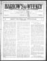 Newspaper: Harlow's Weekly (Oklahoma City, Okla.), Vol. 18, No. 3, Ed. 1 Wednesd…