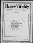 Newspaper: Harlow's Weekly (Oklahoma City, Okla.), Vol. 13, No. 1, Ed. 1 Wednesd…