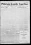 Thumbnail image of item number 1 in: 'Pittsburg County Guardian (McAlester, Okla.), Vol. 17, No. 26, Ed. 1 Thursday, February 16, 1922'.