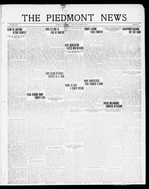 Primary view of object titled 'The Piedmont News (Piedmont, Okla.), Vol. 2, No. 45, Ed. 1 Friday, December 9, 1910'.