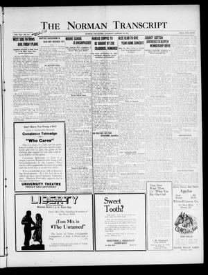 Primary view of object titled 'The Norman Transcript (Norman, Okla.), Vol. 8, No. 214, Ed. 1 Thursday, January 20, 1921'.