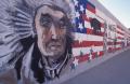 Photograph: Native American Wall Mural