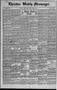 Newspaper: Cherokee Weekly Messenger. (Cherokee, Okla.), Vol. 16, No. 3, Ed. 1 T…