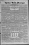Newspaper: Cherokee Weekly Messenger. (Cherokee, Okla.), Vol. 18, No. 25, Ed. 1 …