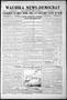 Thumbnail image of item number 1 in: 'Waurika News-Democrat (Waurika, Okla.), Vol. 16, No. 30, Ed. 1 Friday, March 23, 1917'.