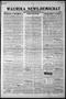 Newspaper: Waurika News-Democrat (Waurika, Okla.), Vol. 20, No. 40, Ed. 1 Friday…