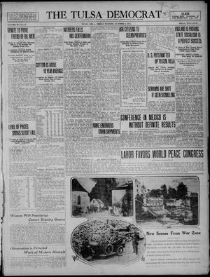 Primary view of object titled 'The Tulsa Democrat (Tulsa, Okla.), Vol. 11, No. 42, Ed. 1 Friday, October 2, 1914'.