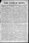 Newspaper: The Lehigh News. (Lehigh, Okla.), Vol. 2, No. 43, Ed. 1 Thursday, Oct…
