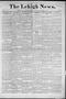 Newspaper: The Lehigh News. (Lehigh, Okla.), Vol. 5, No. 49, Ed. 1 Thursday, Nov…