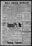 Newspaper: Mill Creek Herald (Mill Creek, Okla.), Vol. 5, No. 34, Ed. 1 Thursday…